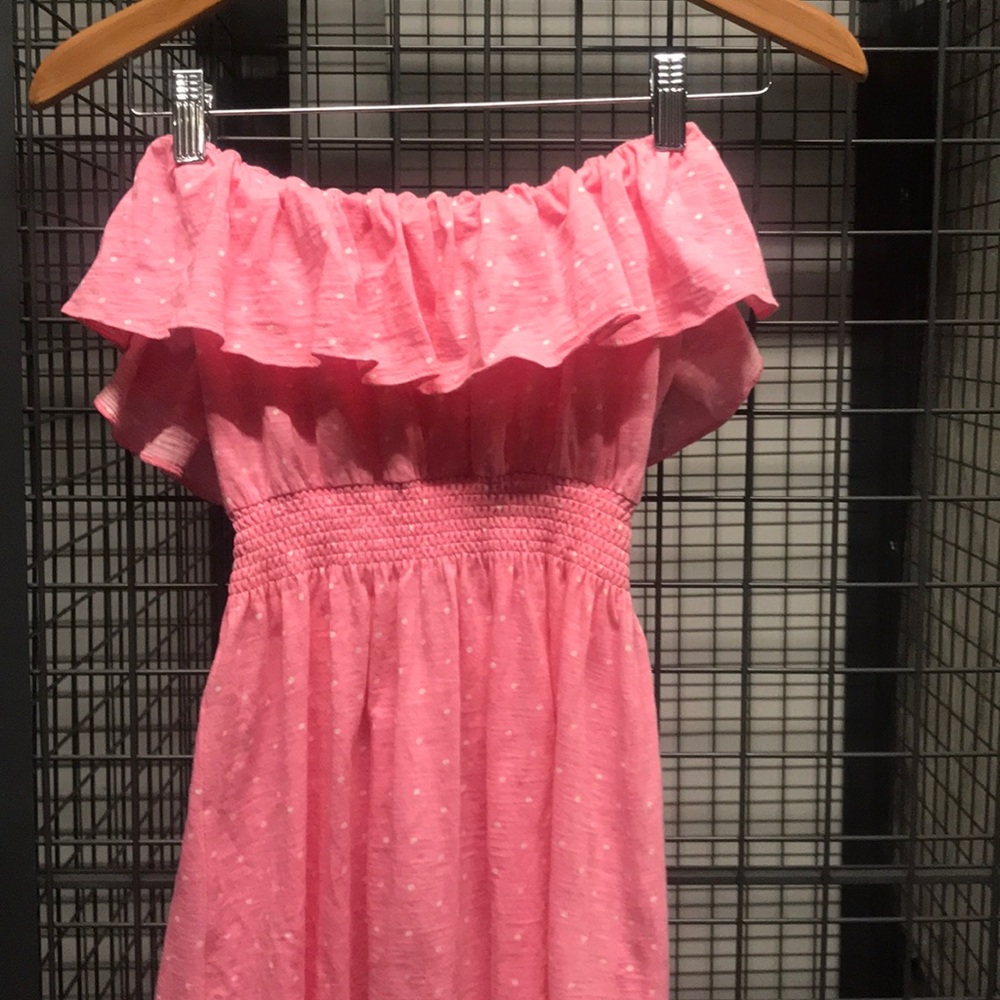 Lilly Pulitzer Vinita Strapless Dress in Pink - Picture 3 of 3